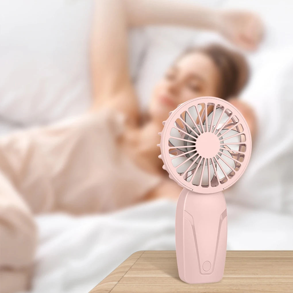 Mini Ventilateur de Poche Rechargeable USB – Léger, Silencieux & Stylé